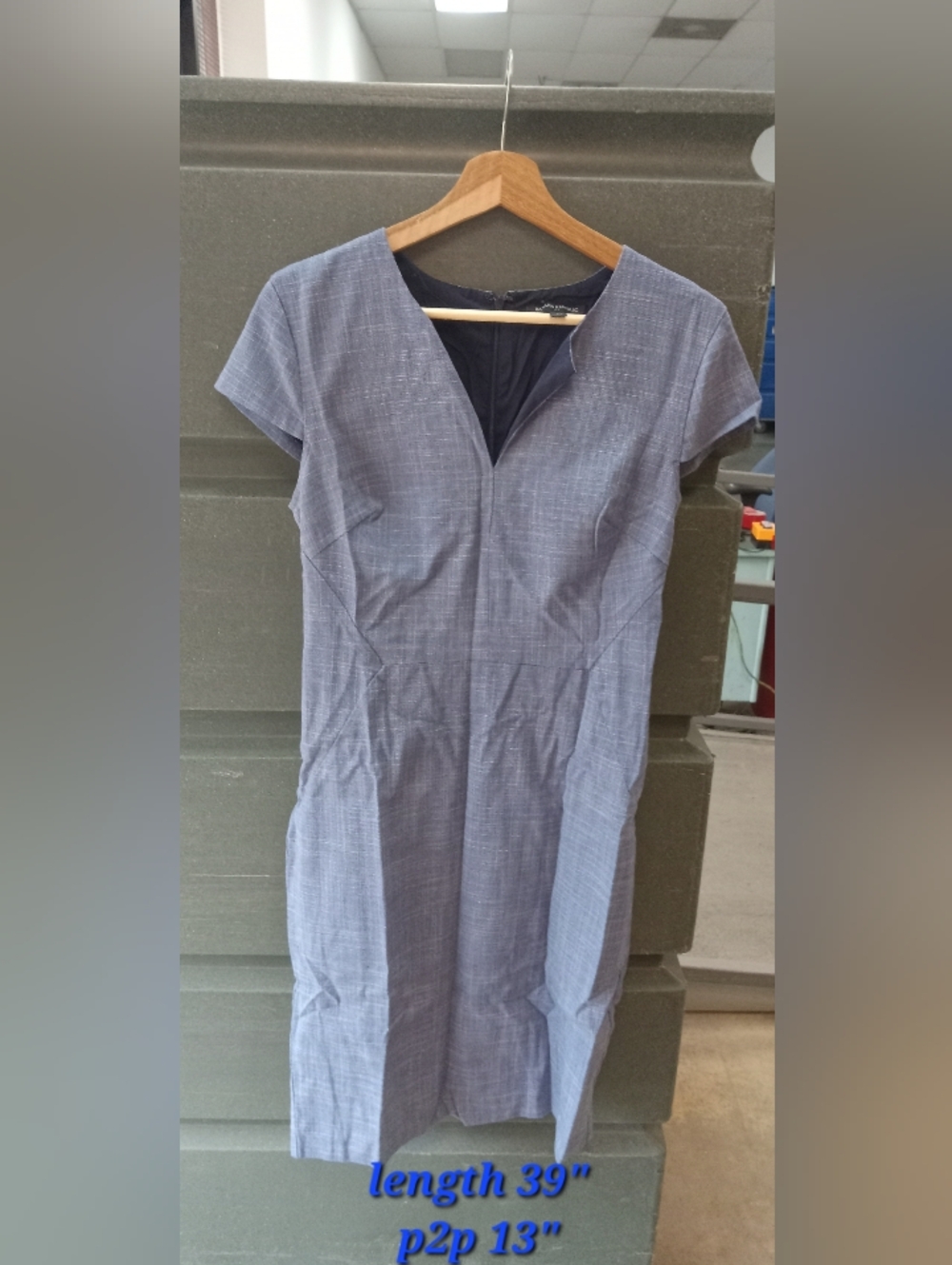 Banana Republic Blue Dress Sz 6